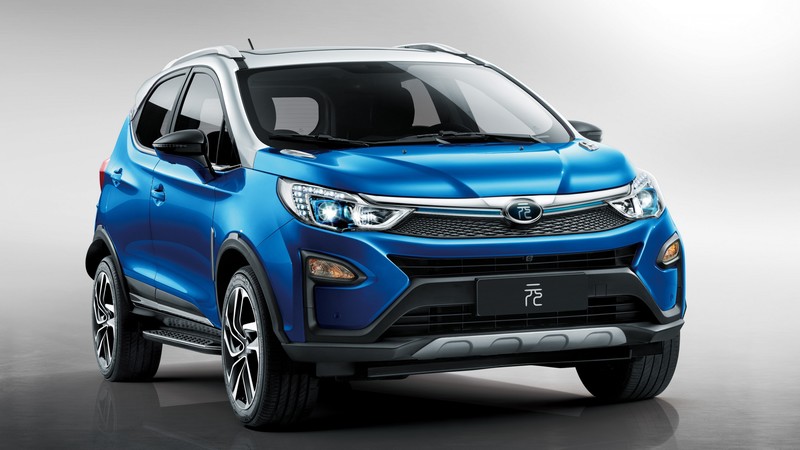 BYD Yuan, crossover, blue
