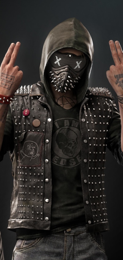 Video Game Watch Dogs 2, Wrench (Watch Dogs), 1080x2280