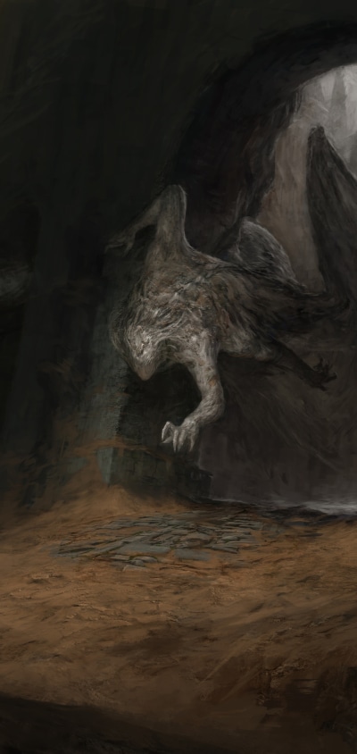 Dark Demon, Creepy, 1080x2280