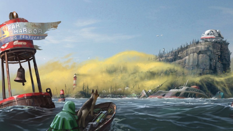 Fallout 4: Far Harbor, Best Games 2016, game, shooter, PC, PS4, Xbox One, review, screenshot, concept art