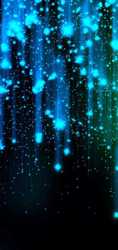 Abstract Light, Blue, 1080x2280