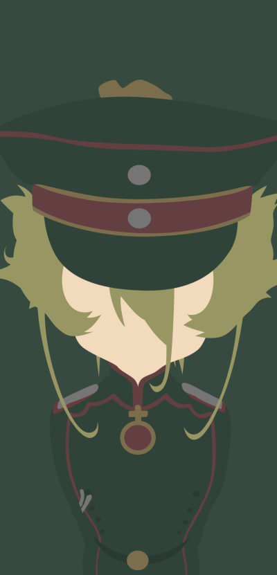 Anime Youjo Senki, Tanya Degurechaff, 1080x2246