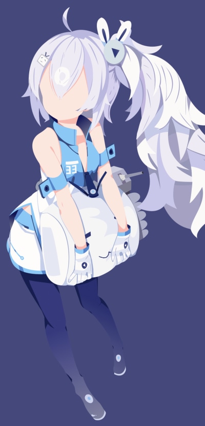 Anime Azur Lane, Laffey (Azur Lane), 1080x2246