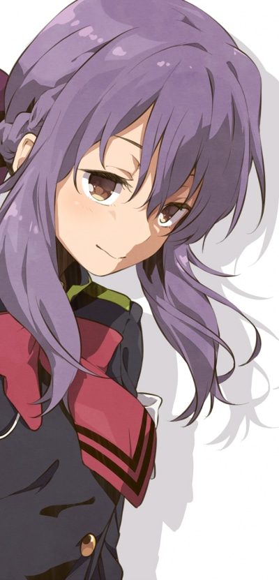 Anime Seraph of the End, Shinoa Hīragi, 1080x2246