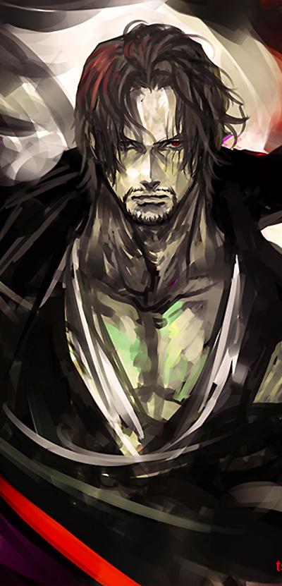 Anime One Piece, Shanks (One Piece), 1080x2246