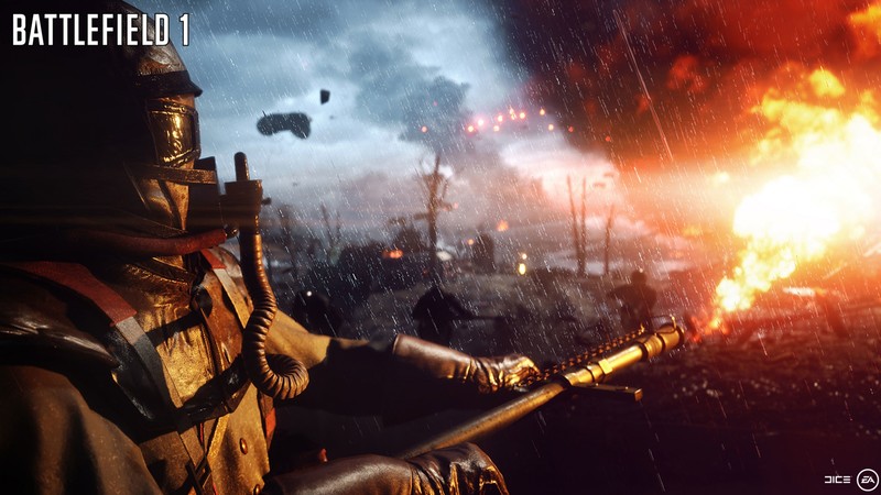 Battlefield 1, flamethrower, best games of 2016, shooter