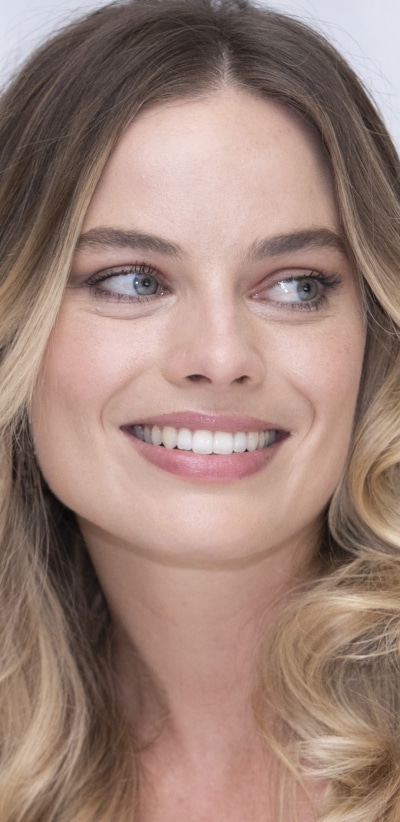 Celebrity Margot Robbie, Blonde, Actress, Blue Eyes, Australian, Face, 1080x2220