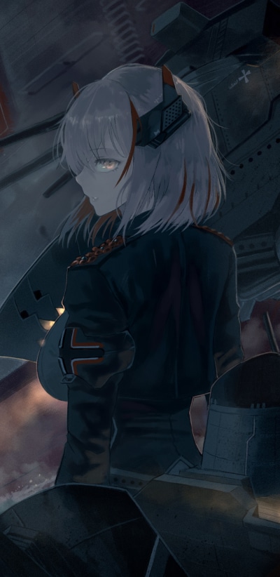 Anime Azur Lane, Prinz Eugen (Azur Lane), 1080x2220