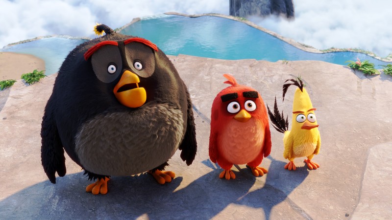 Angry Birds Movie, chuck, red, bomb, Best Animation Movies of 2016
