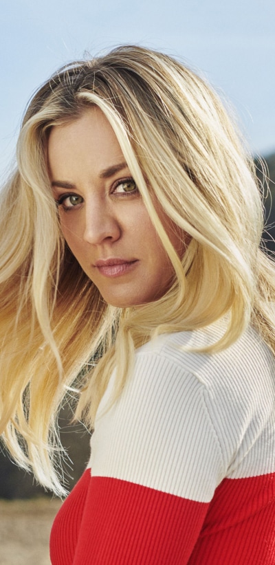 Celebrity Kaley Cuoco, Blonde, 1080x2220