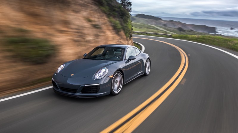 Porsche 911 Carrera 4S Coupe, grey
