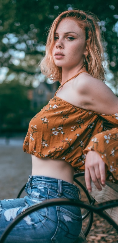 Women Model, Depth Of Field, Blonde, 1080x2220