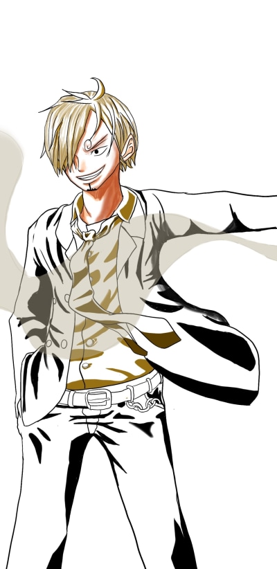 Anime One Piece, Sanji (One Piece), 1080x2220