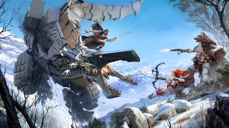 Horizon Zero Dawn, action role-playing, PlayStation 4, Xbox One, Windows, Best Games