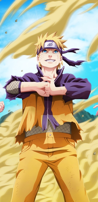 Anime Naruto, Naruto Uzumaki, 1080x2220
