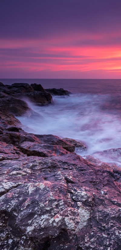 Earth Ocean, Nature, Horizon, Sunset, 1080x2220