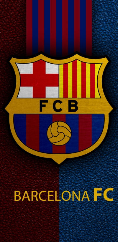 Sports FC Barcelona, Logo, Soccer, 1080x2220