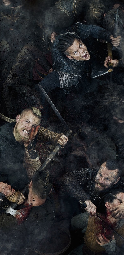 TV Show Vikings, 1080x2220