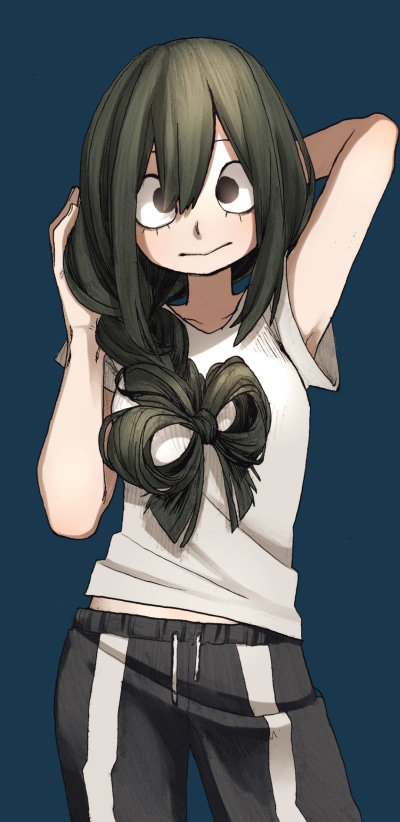 Anime My Hero Academia, Tsuyu Asui, 1080x2220