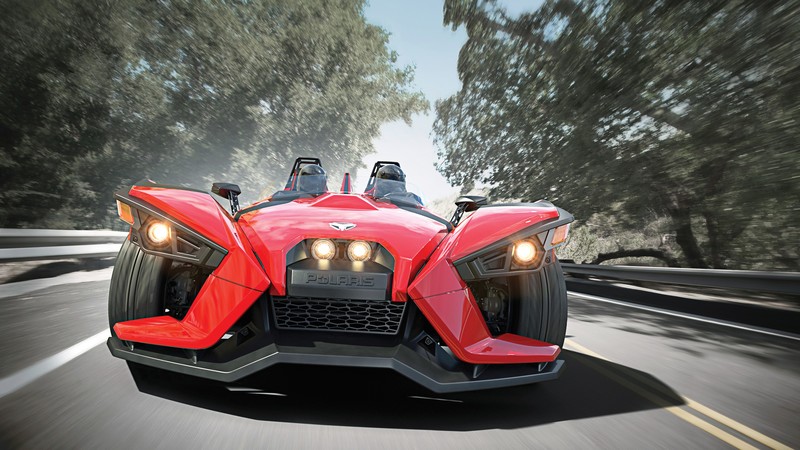 Polaris Slingshot, limited edition, red