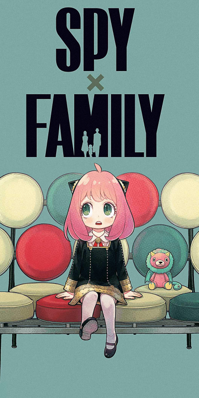 Anime Spy x Family, Anya Forger, 1080x2160