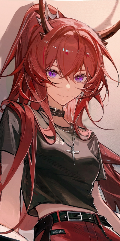 Video Game Arknights, Surtr (Arknights), 1080x2160