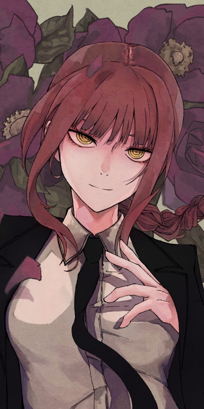 Anime Chainsaw Man, Makima (Chainsaw Man), 1080x2160