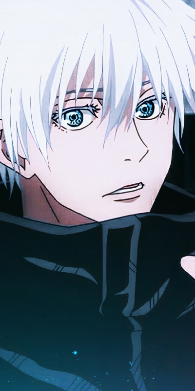 Anime Jujutsu Kaisen, Satoru Gojo, 1080x2160