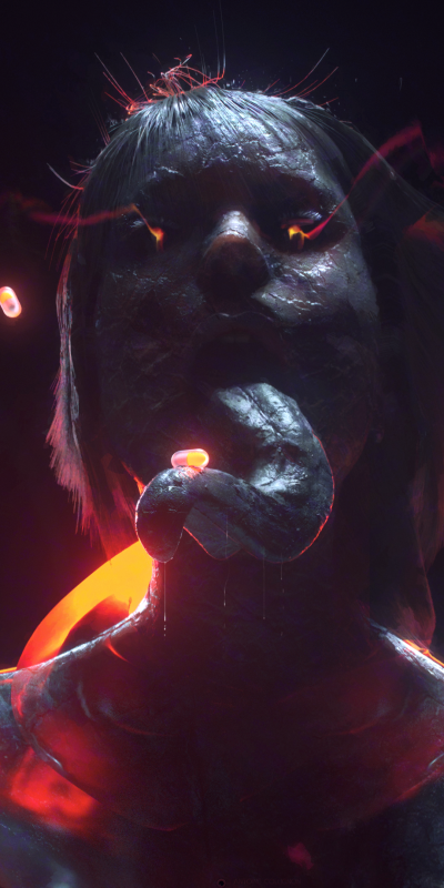Dark Demon, 1080x2160