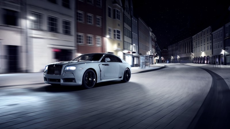 Spofec Rolls Royce Wraith, Overdose, silver, luxury cars