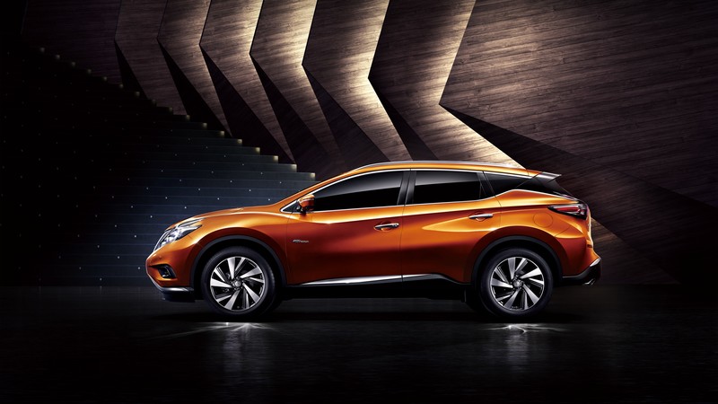 Nissan Murano, Hybrid, crossover, orange