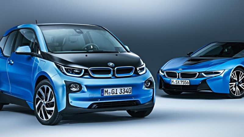 BMW i3 Protonic Blue, electric cars, electric, blue
