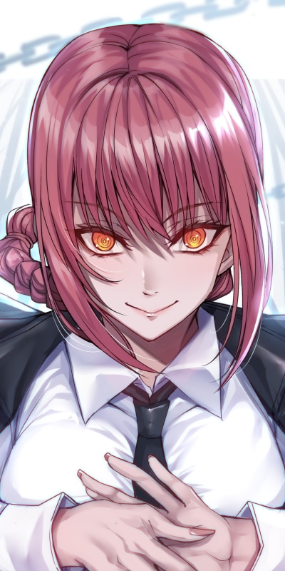Anime Chainsaw Man, Makima (Chainsaw Man), 1080x2160