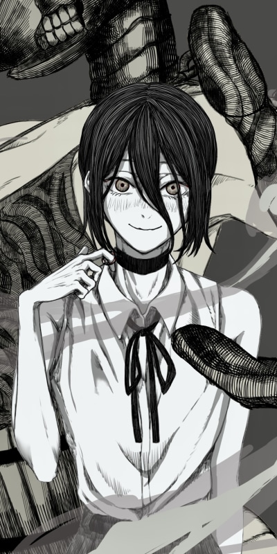Anime Chainsaw Man, Reze (Chainsaw Man), 1080x2160