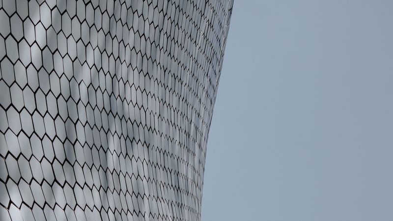 surface, architecture, honeycomb, minimalism, 4k