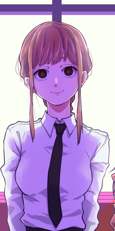 Anime Chainsaw Man, Makima (Chainsaw Man), 1080x2160