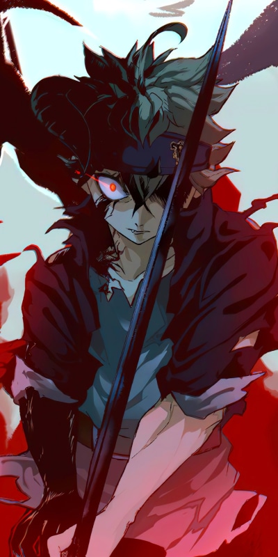 Anime Black Clover, Asta (Black Clover), 1080x2160