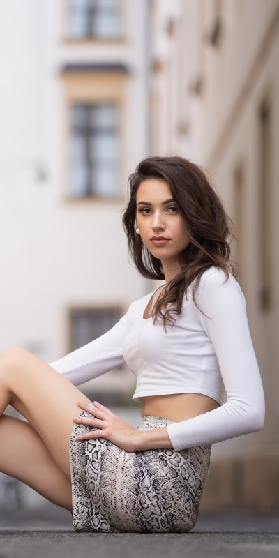 Women Model, Depth Of Field, Brunette, 1080x2160
