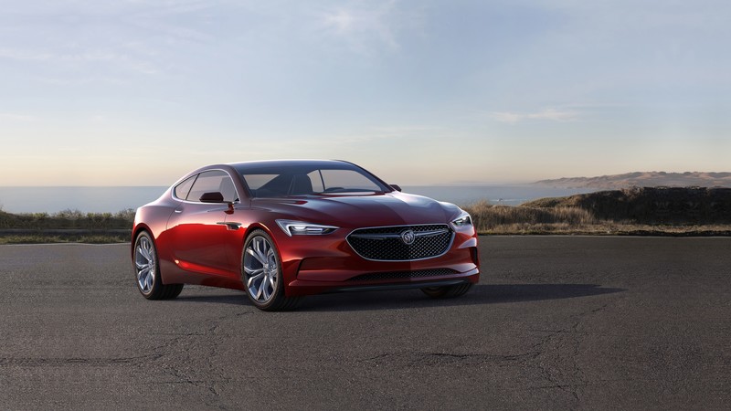 Buick Avista, Beijing Motor Show 2016, Auto China 2016, red