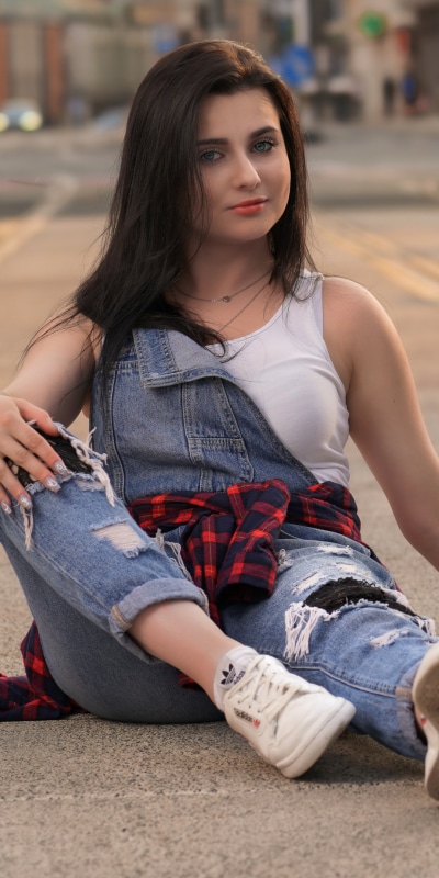 Women Model, Brunette, 1080x2160