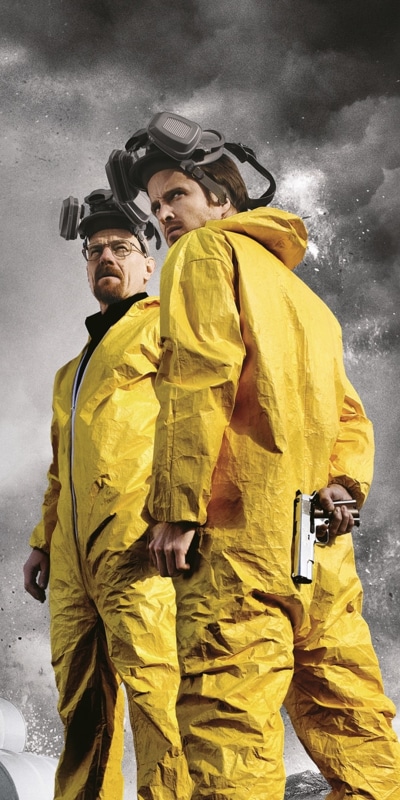 TV Show Breaking Bad, Jesse Pinkman, Bryan Cranston, Aaron Paul, Walter White, 1080x2160