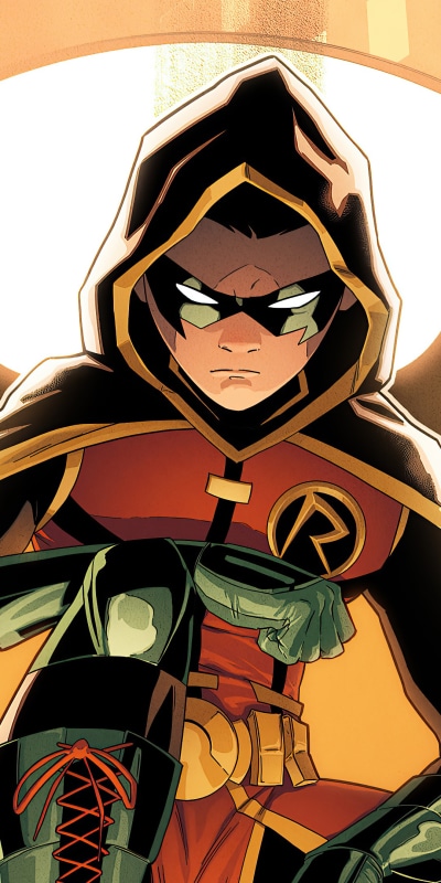 Comics Robin, DC Comics, Damian Wayne, Robin (DC Comics), 1080x2160