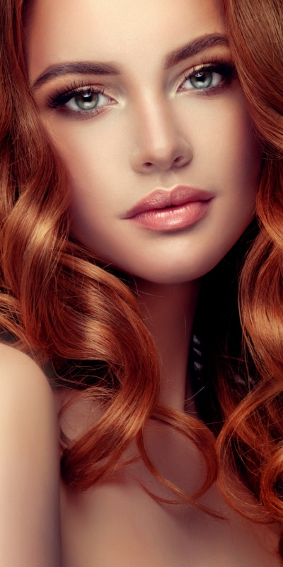 Women Model, Curl, Portrait, Hair, Redhead, 1080x2160