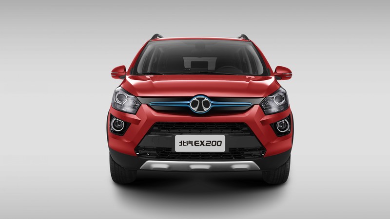 Senova EX200, electric cars, crossover, red