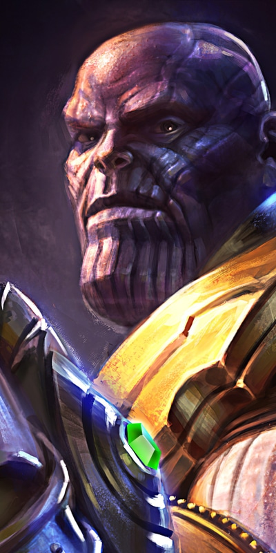 Comics Thanos, 1080x2160