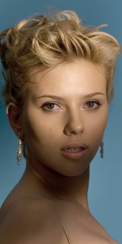 Celebrity Scarlett Johansson, American, Actress, Blonde, Face, 1080x2160