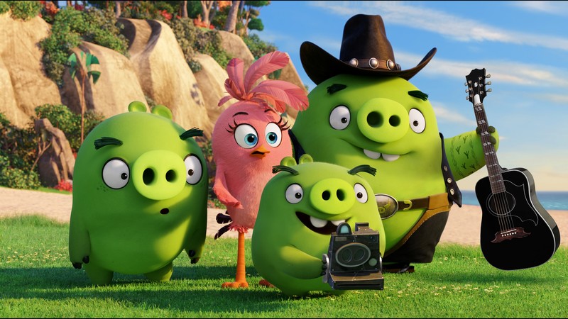 Angry Birds, Green pigs, family, Animation 2016