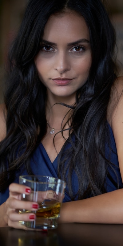 Women Model, Black Hair, Brown Eyes, 1080x2160