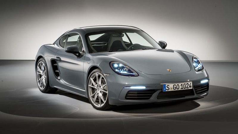Porsche 718 Cayman, Beijing Motor Show 2016, Auto China 2016, coupe, grey