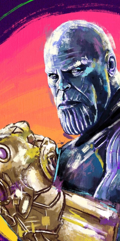 Comics Thanos, Infinity Gauntlet, 1080x2160